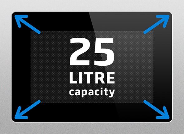 25L Capacity