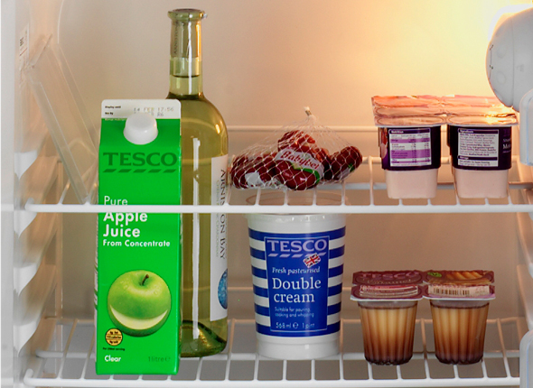 Shelf With Bottle Flap