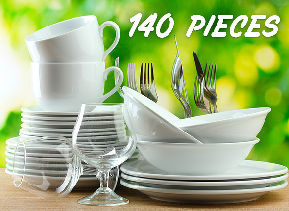 12 Place Setting Capacity