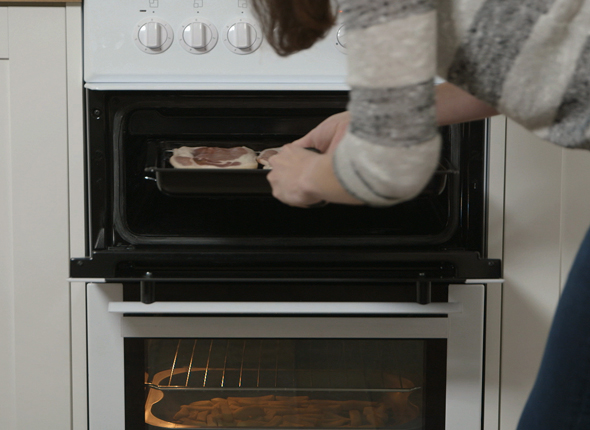 electric cookers 50cm wide double oven