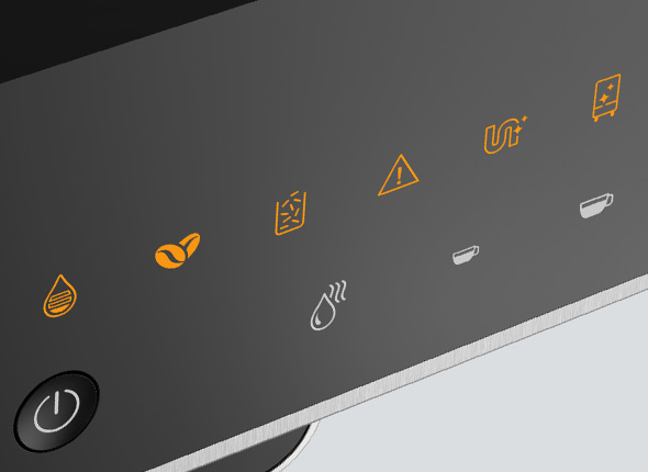 One touch LCD control