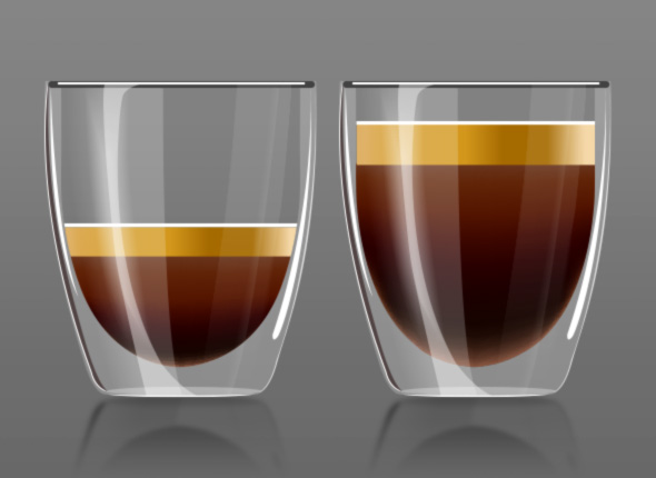 One touch single or double espresso