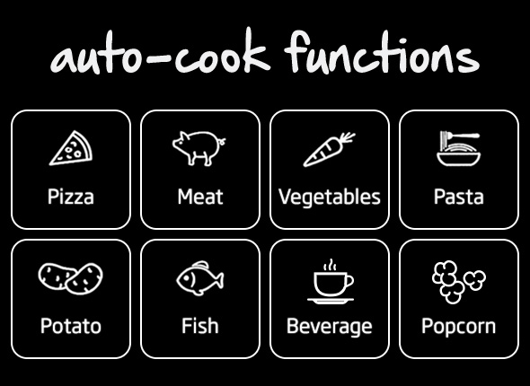 Auto-cook Menu