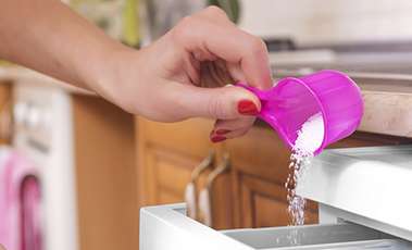 Use dermatologically tested unscented detergent