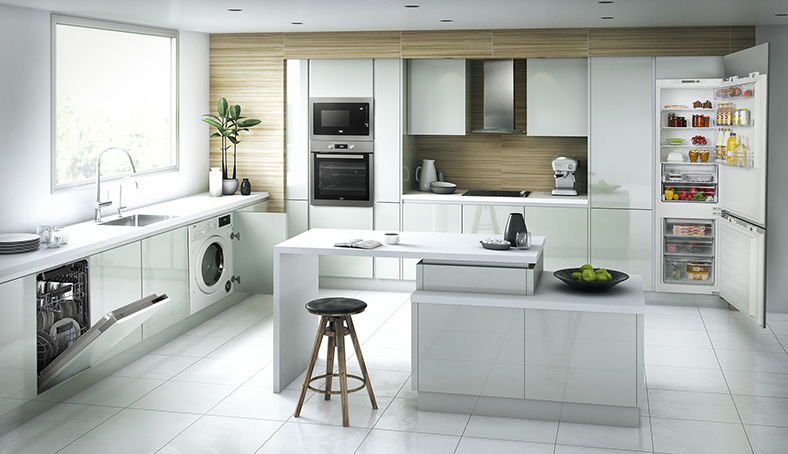 Kitchen store inbuilt appliances