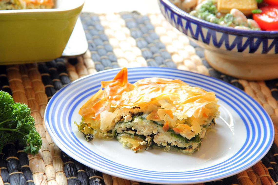 Turkish Tofu And Spinach Borek
