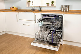 Make washing up disappear with our new dishwashers