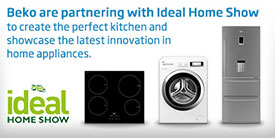 Beko are partnering with Ideal Home Show to create the perfect kitchen and showcase the latest innovation in home appliances