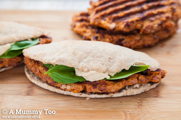 Veggie Bean Patties | Alfresco dining