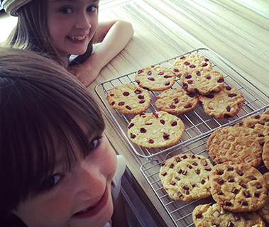 Children Making Cookies
