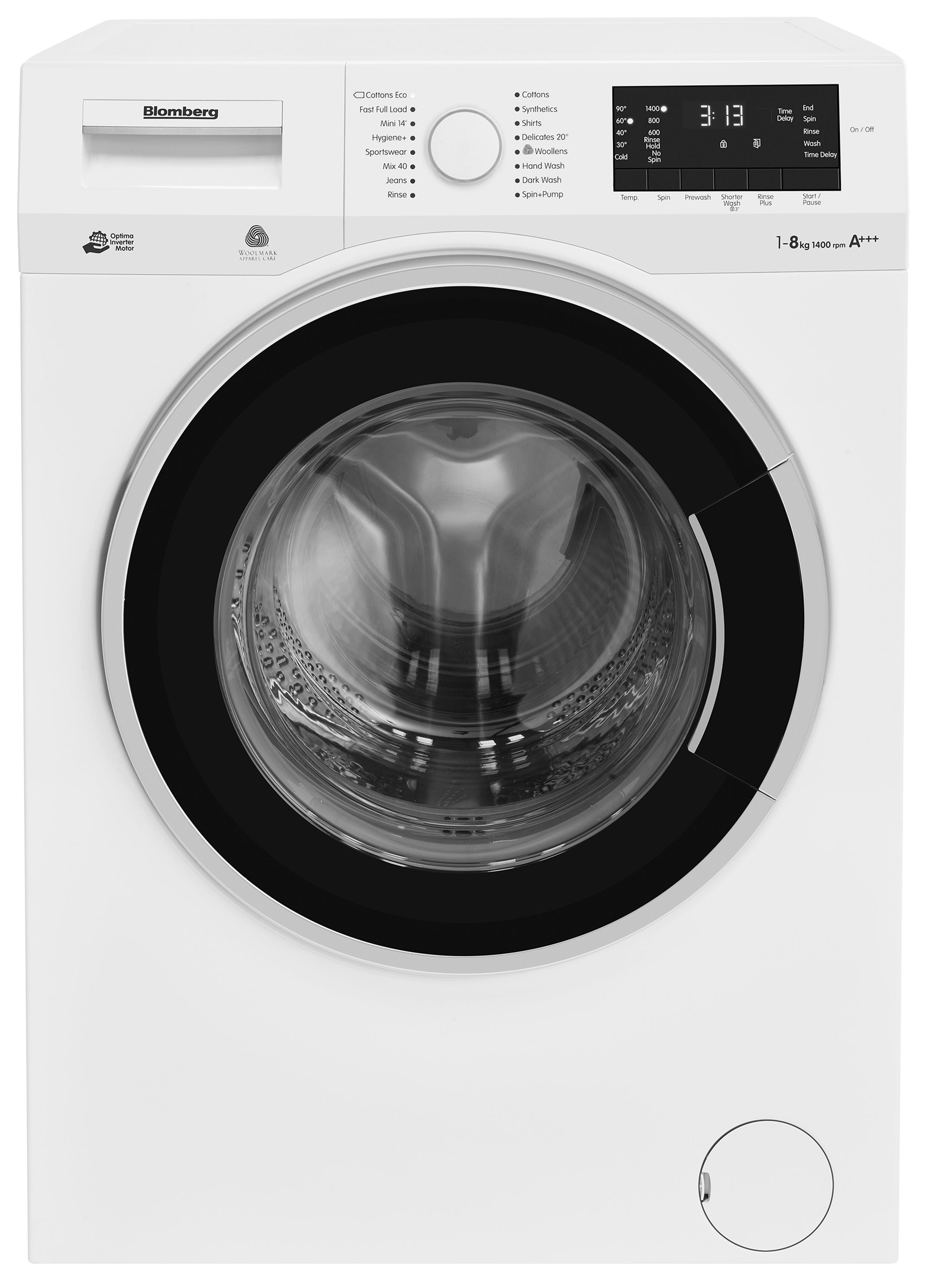 8 KG Washing Machine with Eco Cold Wash