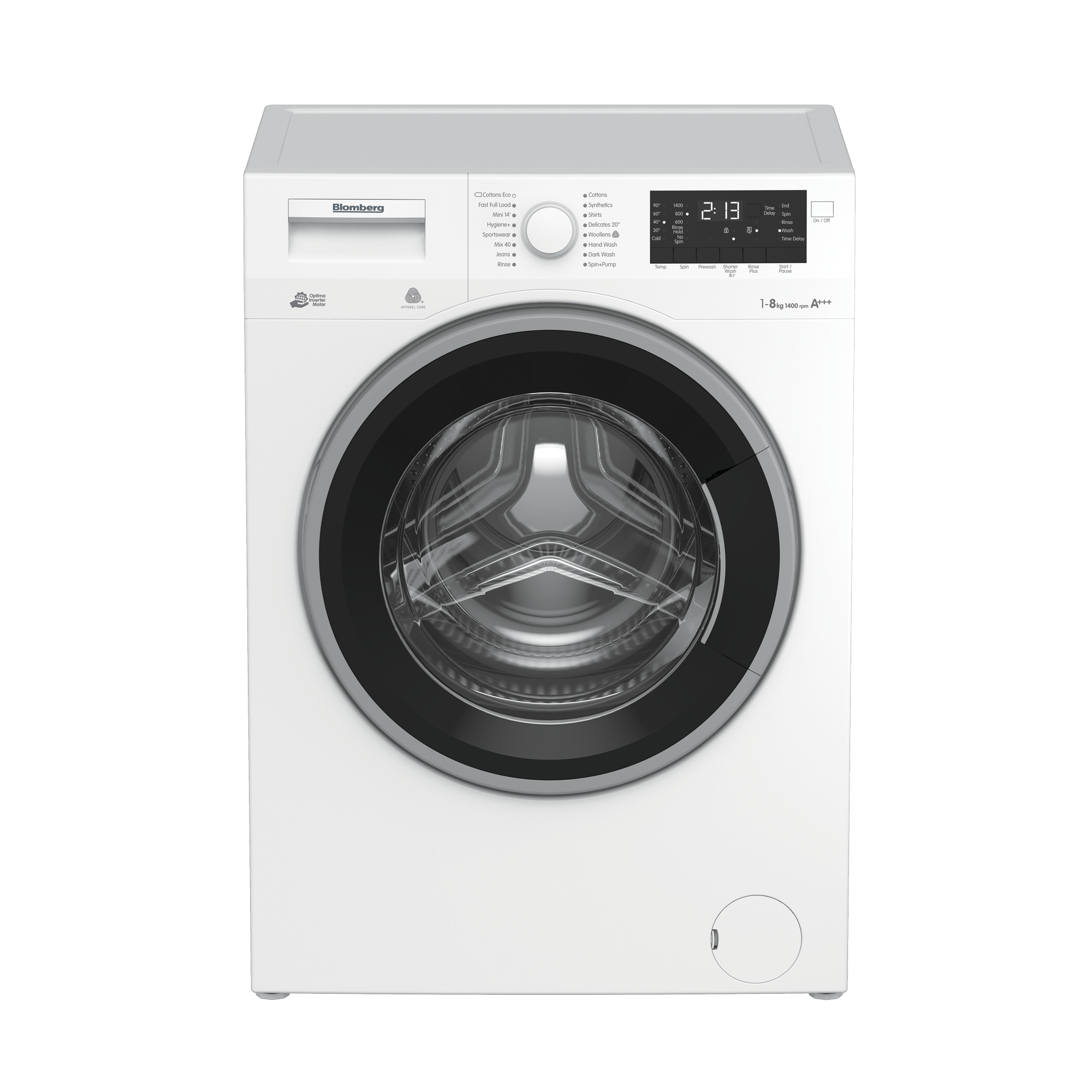 LWF284411 8kg 1400rpm Washing Machine With Fast Full Load Programme