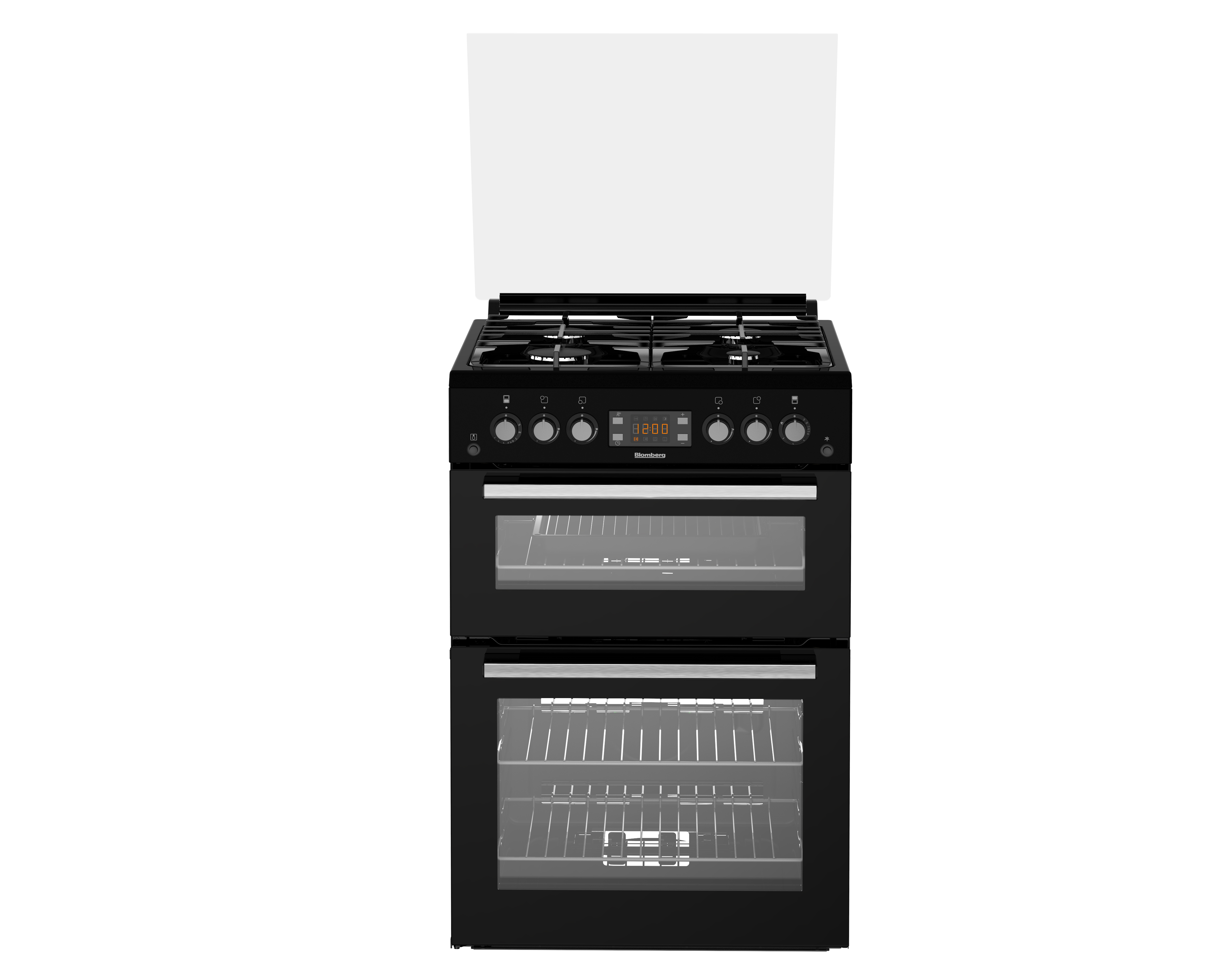 Buy Beko KDG653S 60cm Double Oven Gas Cooker Silver Freestanding