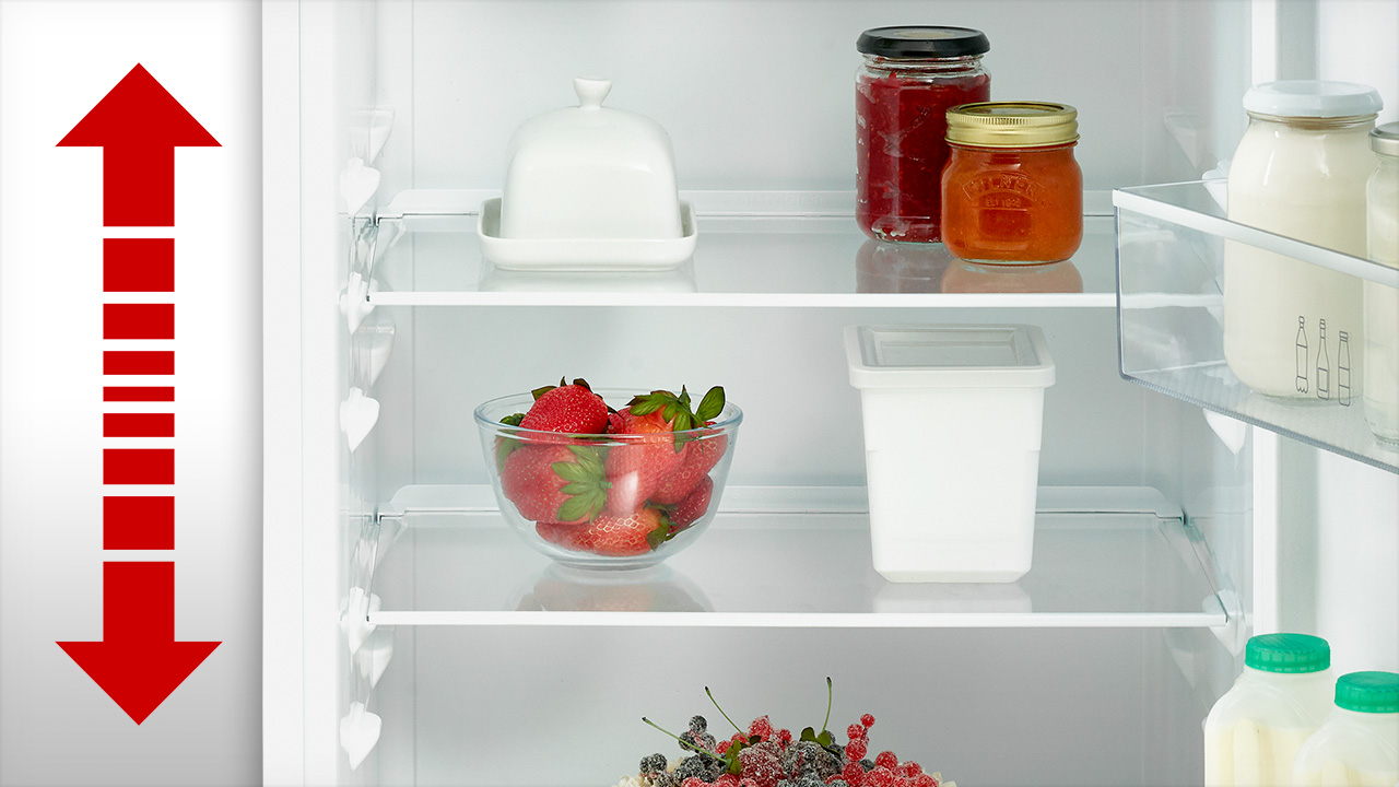 Adjustable Glass Shelves