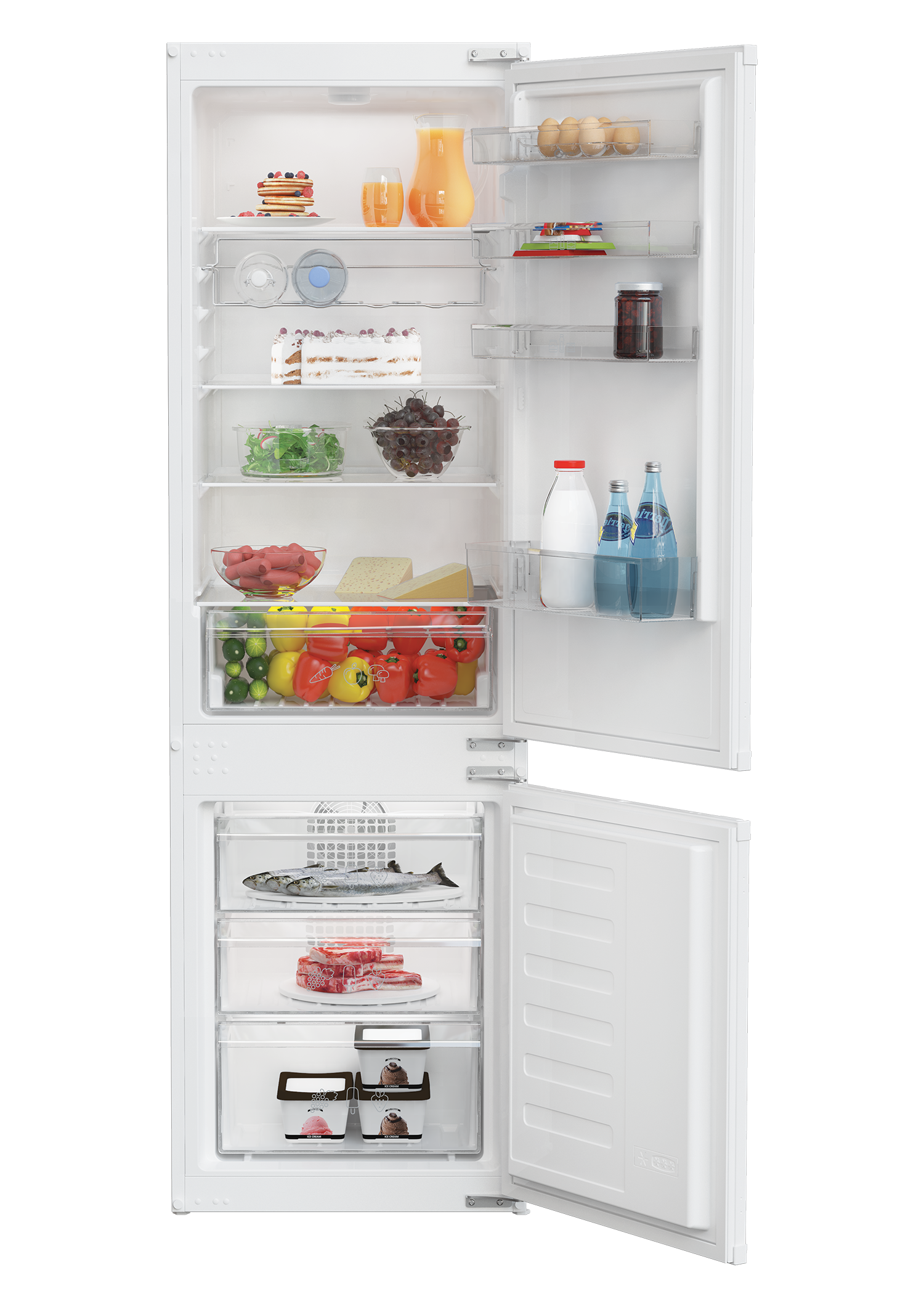 Genuine Flavel Fridge Freezer Freezer Door Seal 4324858500 FC7030 FC7030FAP FC 