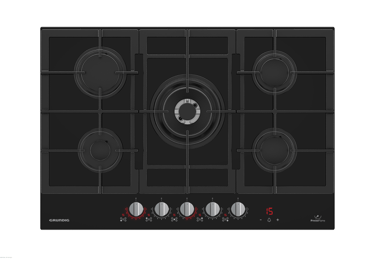 75cm Gas on hob Precise Flame GIGL7265251 Grundig UK