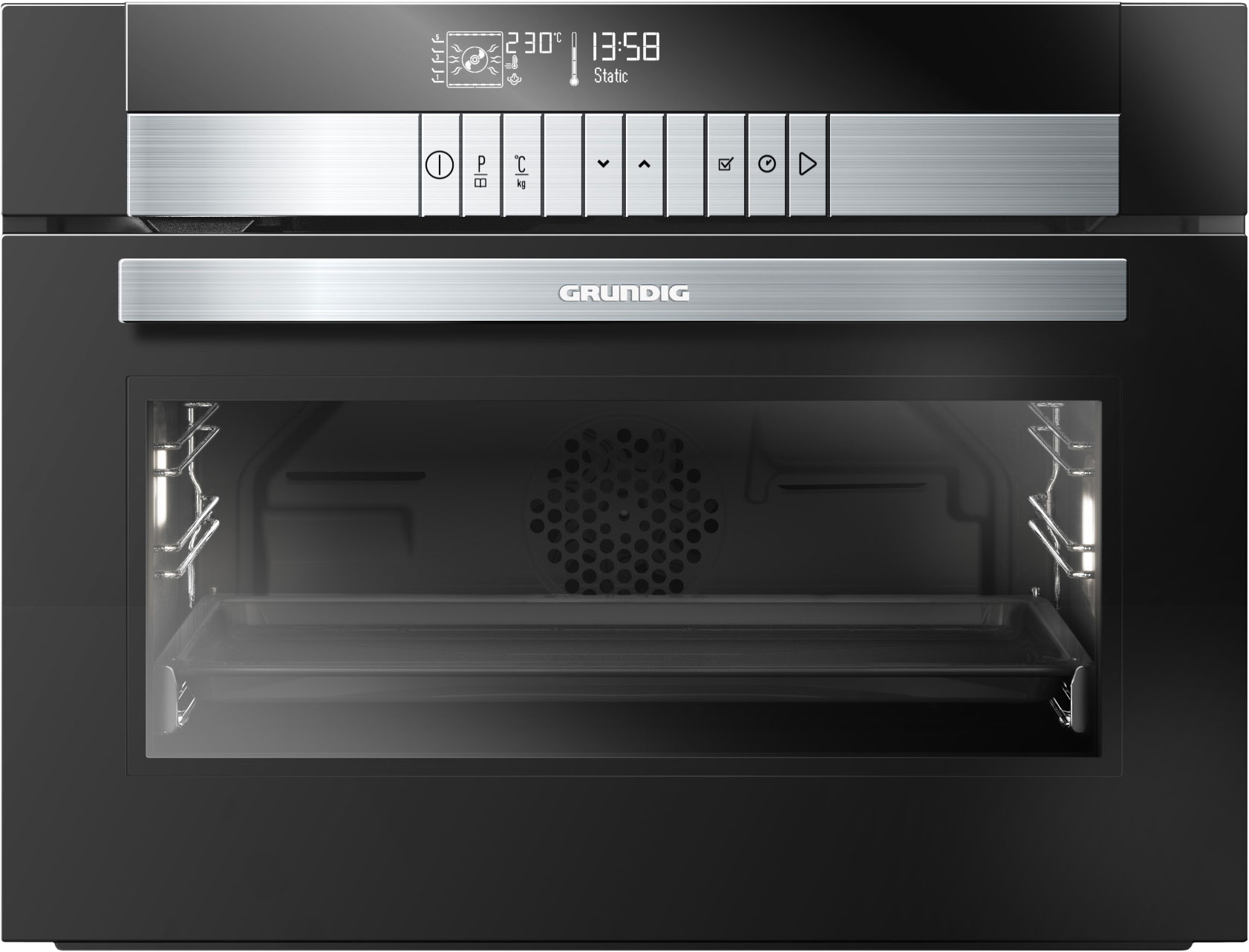 45cm Compact MultiFunction Oven GEKD47000 Grundig UK